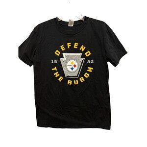 Men's Pittsburgh Steelers Fanatics Branded Black Team Lockup T-Shirt